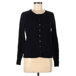 Old Navy Black Crewneck Cardigan Sweater size Small